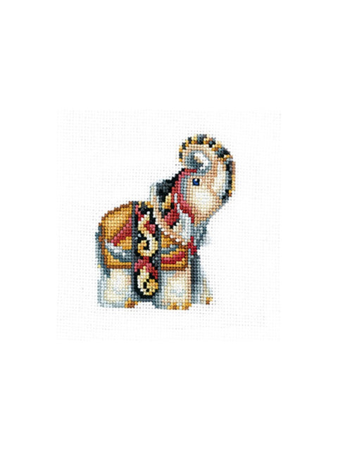 Figurines Elephant SANS-32 - Cross Stitch Kit by Andriana