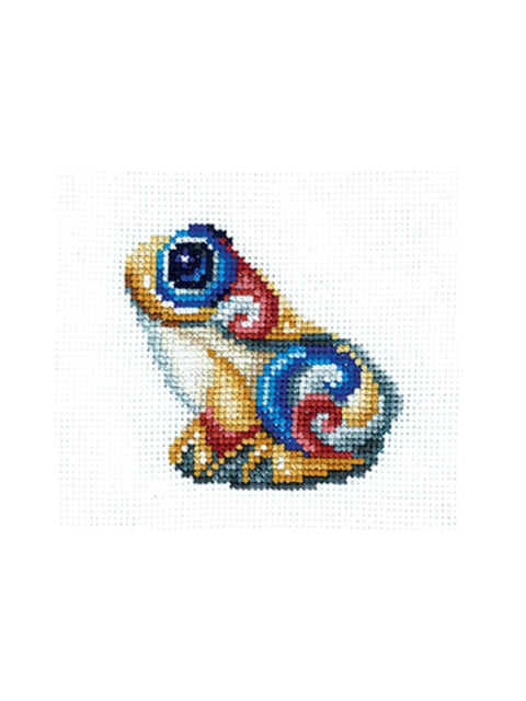 Figurines Frog SANS-38 - Cross Stitch Kit by Andriana