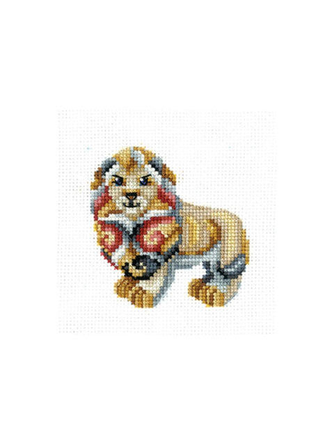 Figurines Lion SANS-36 - Cross Stitch Kit by Andriana