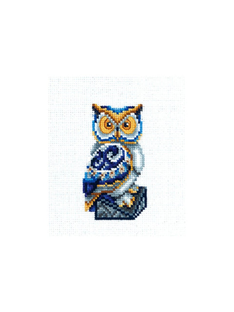 Figurines Owl SANS-30 - Cross Stitch Kit by Andriana