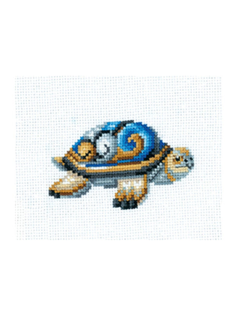 Figurines Turtle SANS-41 - Cross Stitch Kit by Andriana