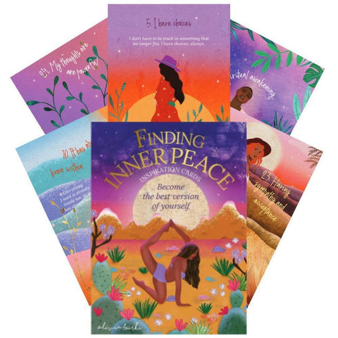 Finding Inner Peace Inspiration cards Rockpool