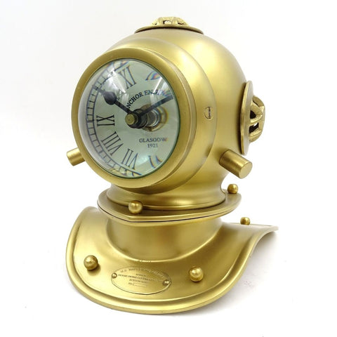 Fireplace Clock Diver's Helmet – CLK-0078D