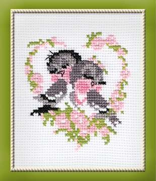 First Love - Cross Stitch Kit from RIOLIS Ref. no.:524