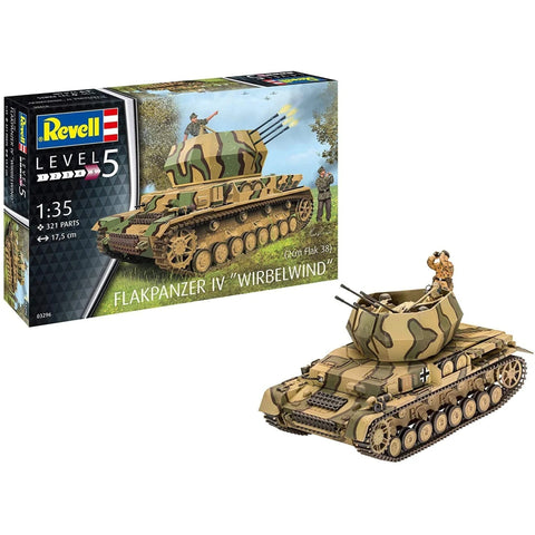 Flakpanzer IV Wirbelwind - Plastic Modelling Kit By Revell