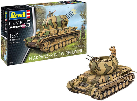 Flakpanzer IV Wirbelwind - Plastic Modelling Kit By Revell