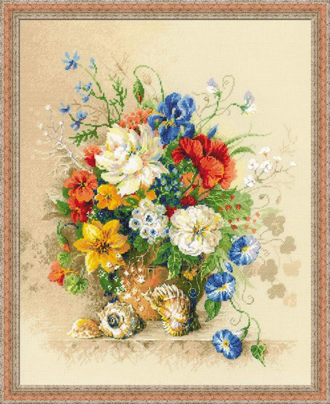 Flemish Summer - Cross Stitch Kit from RIOLIS Ref. no.:100/042