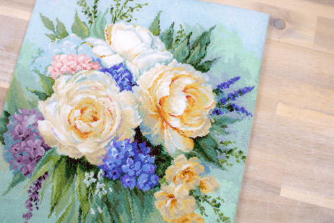 Floral Bouquet SB2370 - Cross Stitch Kit