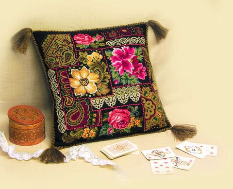 Flower Arrangement Cushion - Cross Stitch Kit from RIOLIS Ref. no.:761