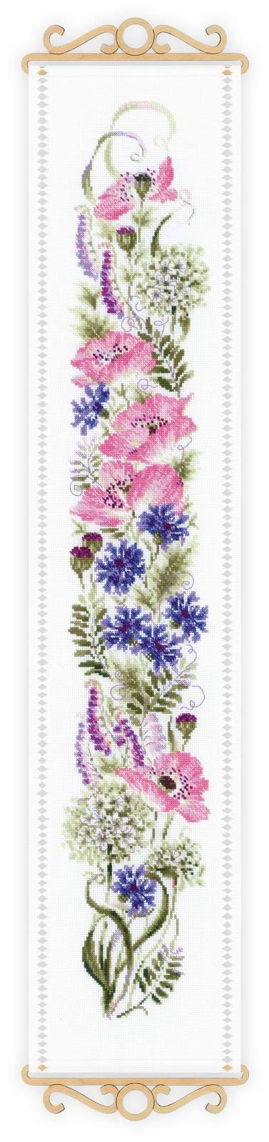 Flower Assortment cross stitch kit by RIOLIS Ref. no.: 1866