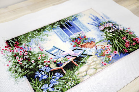 Flower Garden SB2342 - Cross Stitch Kit