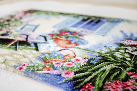 Flower Garden SB2342 - Cross Stitch Kit