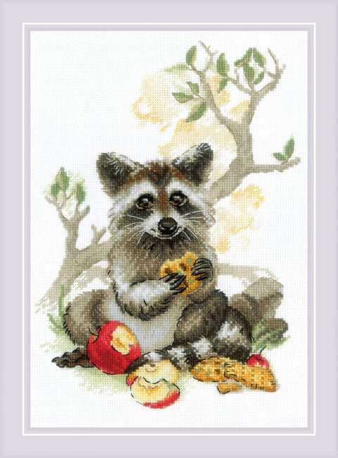 Fluffy Sweet Tooth. Cross Stitch kit by RIOLIS Ref. no.: 2033