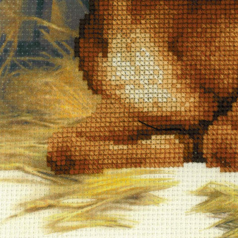 Foal and Puppy - Cross Stitch Kit from RIOLIS Ref. no.:0052 PT