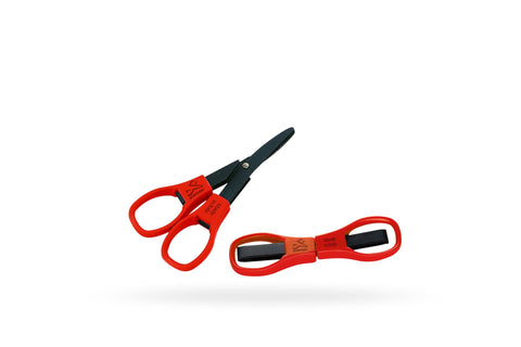 Folding scissors red 10 cm - Hobby.lt ??