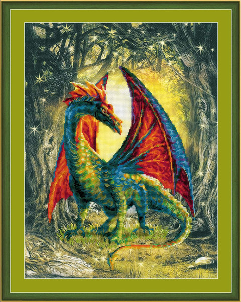 Forest Dragon - Cross Stitch Kit from RIOLIS Ref. no.:0057 PT