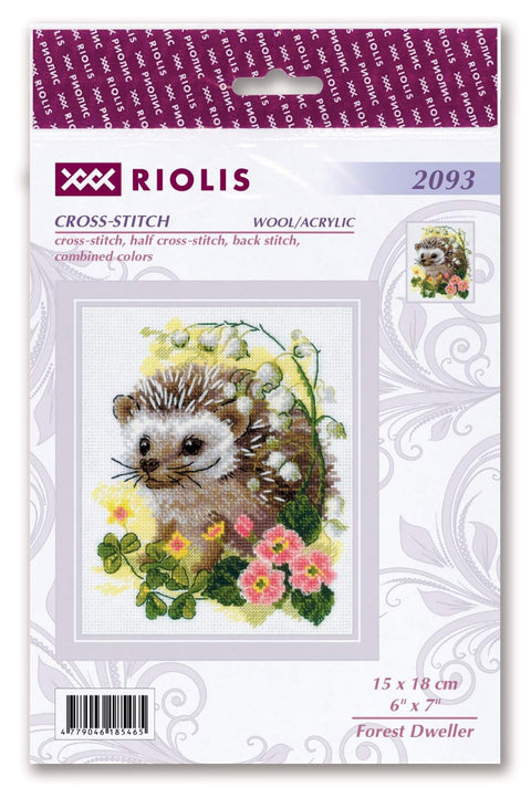 Forest Dweller. Cross Stitch kit by RIOLIS Ref. no.: 2093