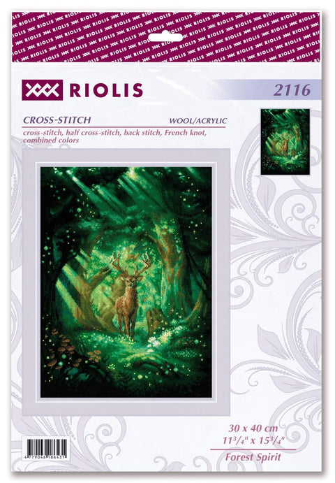 Forest Spirit. Cross Stitch kit by RIOLIS Ref. no.: 2116