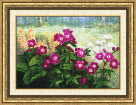 Forest Violets S/KN012 - Cross Stitch Kits