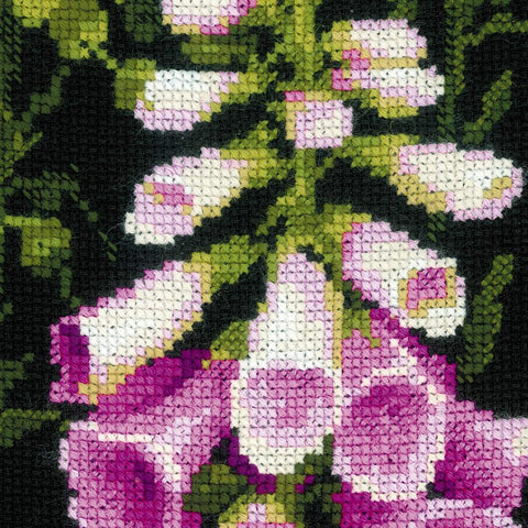 Foxgloves  - Cross Stitch Kit from RIOLIS Ref. no.:1629