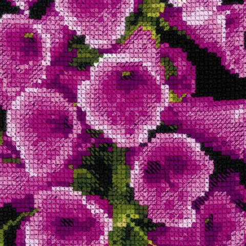 Foxgloves  - Cross Stitch Kit from RIOLIS Ref. no.:1629