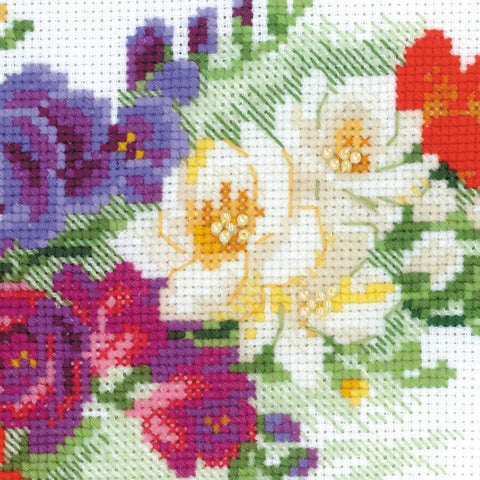 Freesia - Cross Stitch Kit from RIOLIS Ref. no.:1561