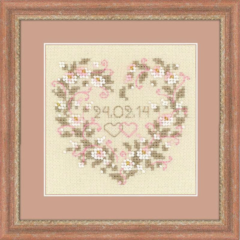 From all Heart - Cross Stitch Kit from RIOLIS Ref. no.:1405