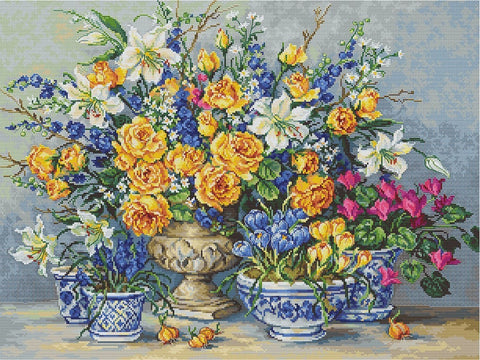 From Gabrielle's Garden SB2392 - Cross Stitch Kit