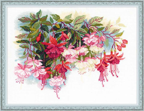 Fuchsia - Cross Stitch Kit from RIOLIS Ref. no.:1398