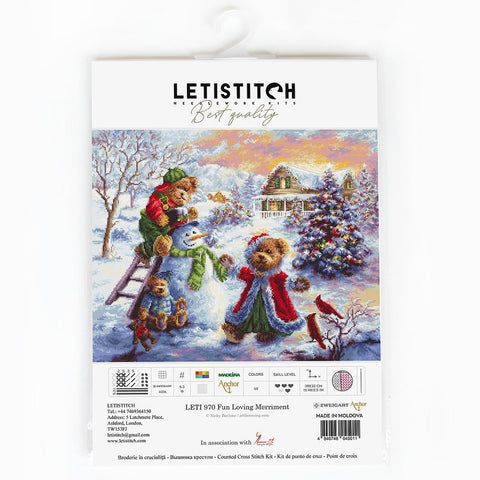 Fun Loving Merriment SLETI970 - Cross Stitch Kit