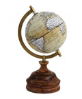 Classic Brown Map Desktop Globe