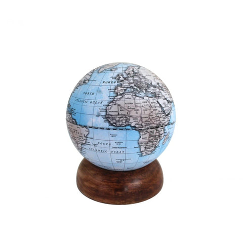 Classic World Map Tabletop Globe