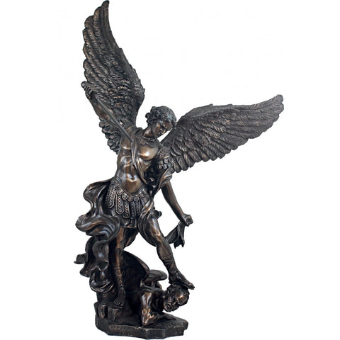 St Michael Archangel Statue 110cm Bronze Resin