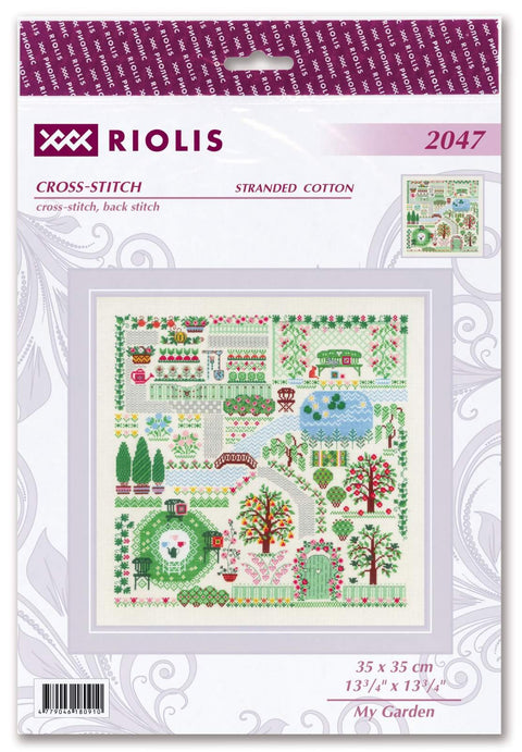 Garden. Cross Stitch kit by RIOLIS Ref. no.: 2047