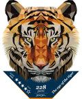 Gaze of a tiger - unique WOODEN puzzle 228 pcs