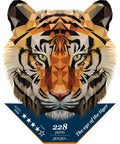 Gaze of a tiger - unique WOODEN puzzle 228 pcs