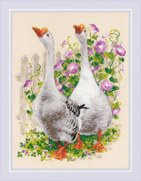 Geese cross stitch kit by RIOLIS Ref. no.: 1807