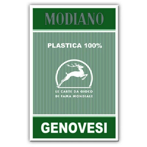 Modiano Genovesi Tarot Playing Cards Green