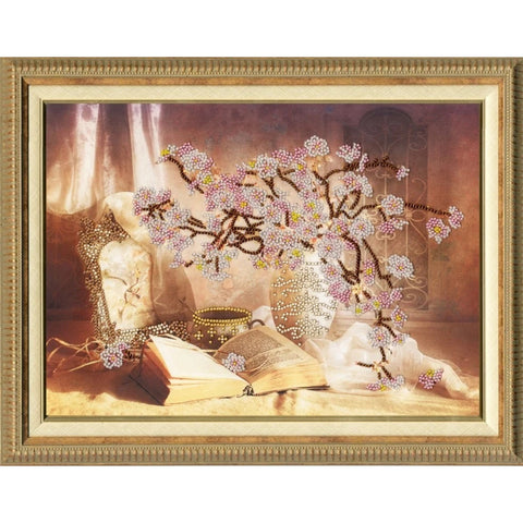 Golden Fleece RT006 Blooming Sakura Cross Stitch Kit
