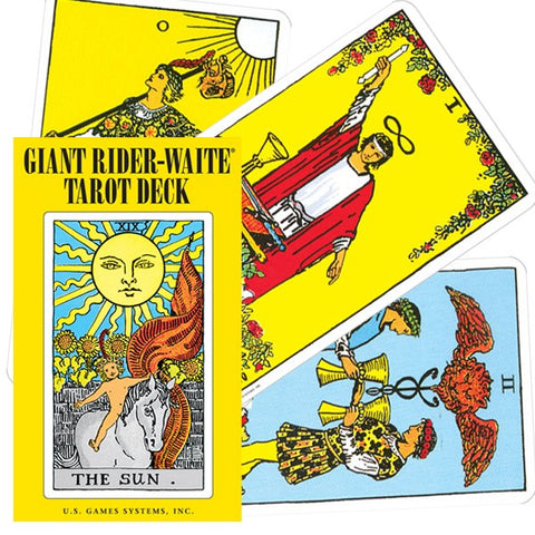 Giant Rider-Waite Tarot cards US Games Systems