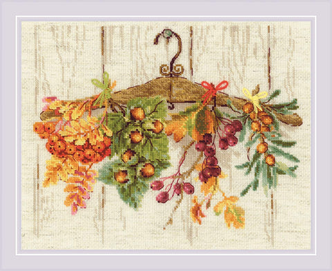 Gifts of Autumn. Cross Stitch kit by RIOLIS Ref. no.: 2037