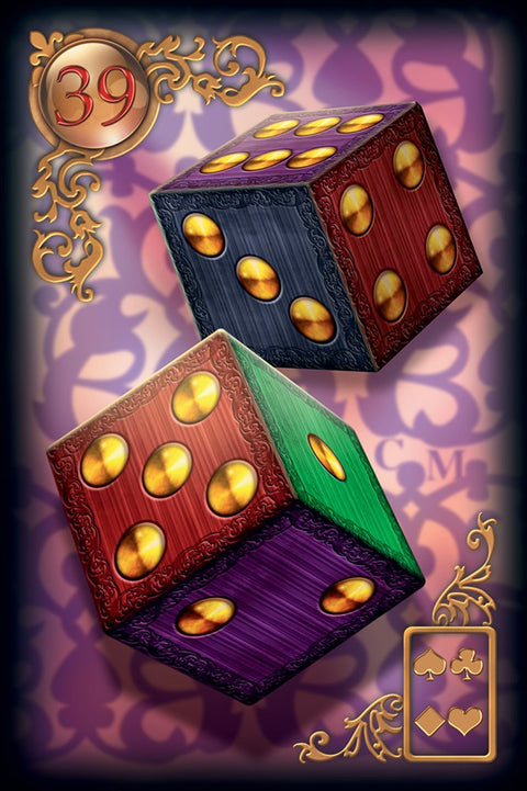 Gilded Reverie Lenormand cards US Games Systems