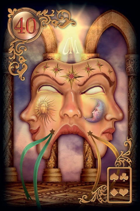 Gilded Reverie Lenormand cards US Games Systems