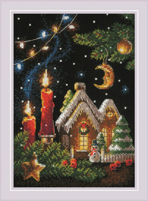 Gingerbread Tale. Cross Stitch kit by RIOLIS Ref. no.: 2165