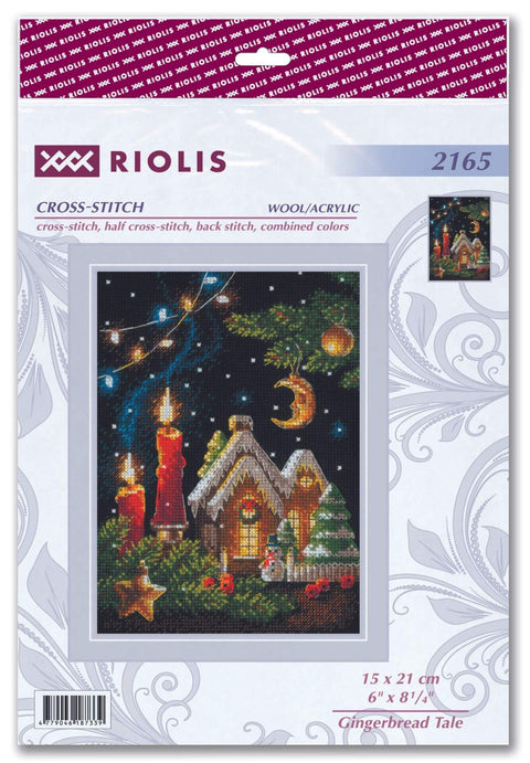 Gingerbread Tale. Cross Stitch kit by RIOLIS Ref. no.: 2165