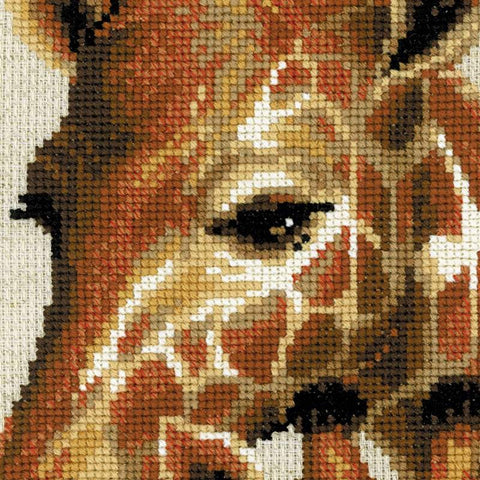 Giraffes cross stitch kit by RIOLIS Ref. no.: 1697