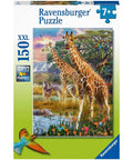 Giraffes in Africa 150 Piece Puzzle