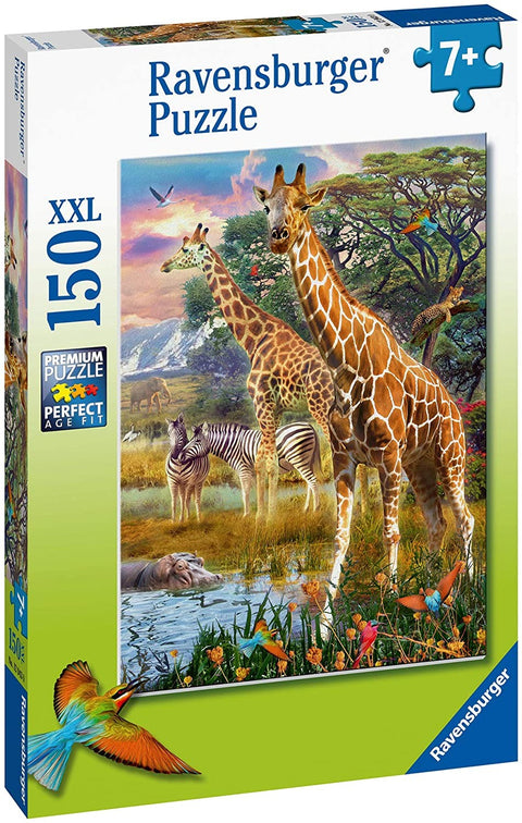 Giraffes in Africa 150 Piece Puzzle