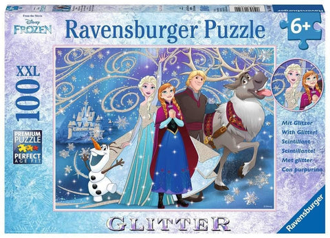 Glittery Snow Jigsaw Puzzle (100pcs.)