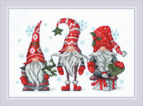 Gnomes. Cross Stitch kit by RIOLIS Ref. no.: 2171